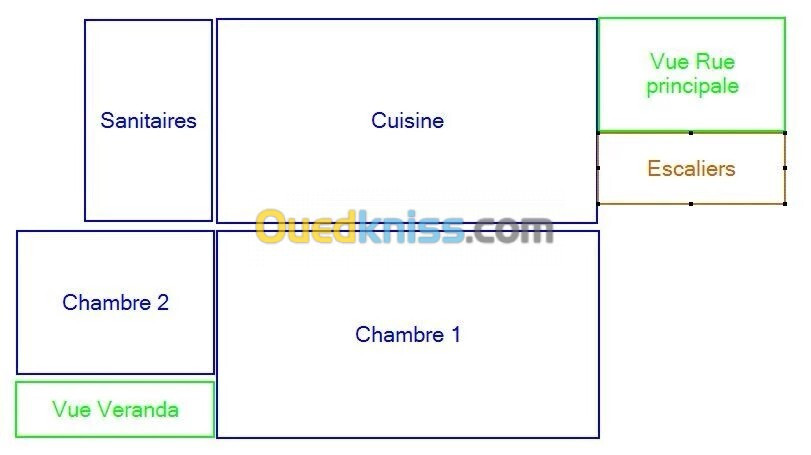 Location Niveau De Villa F2 Alger Dar el beida