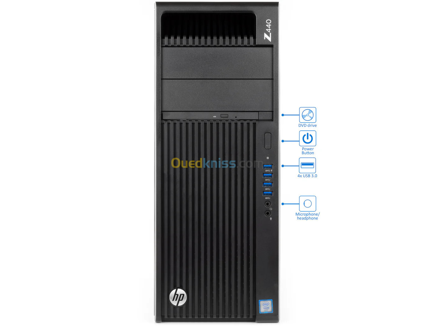 HP Z440 Workstation  Processeur Xeon E5-2666 v3 25M Cache, 2,60 GHz 32GB 1TB hdd M4000