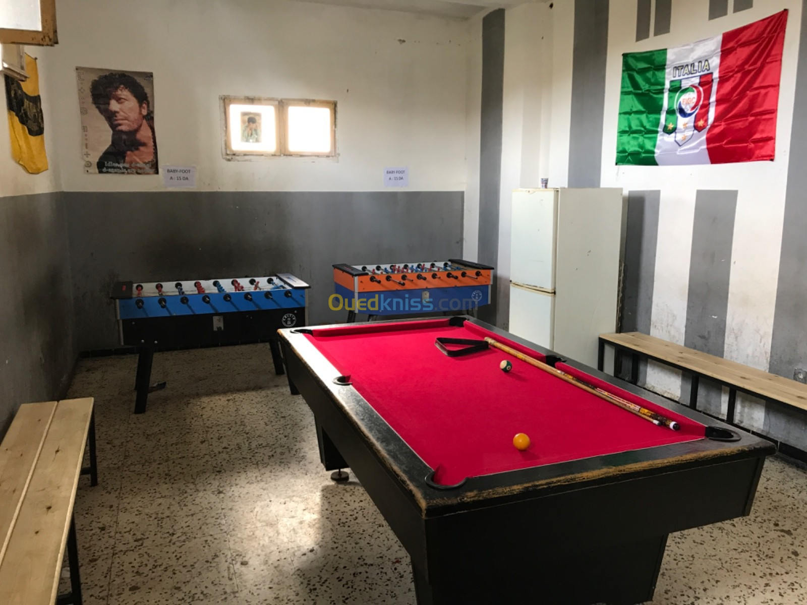 Matériels salle de jeux 