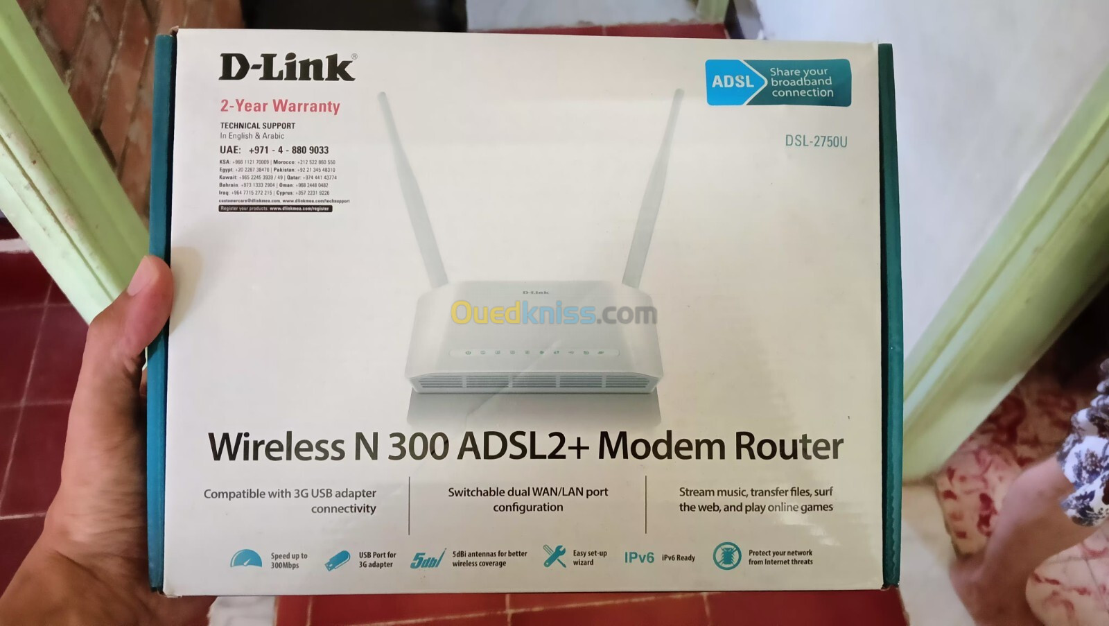 Modem routeur ADSL2+ modem ADSL 