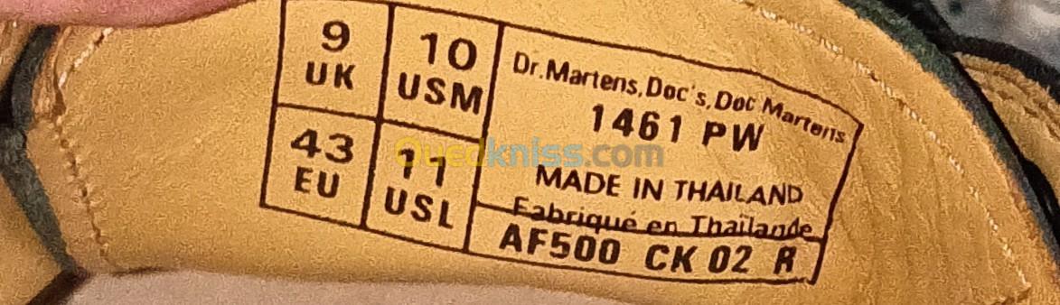 Doc Martens 1461 PW ( Chaussure de Luxe) pointure 43 venu de France état comme neuf 