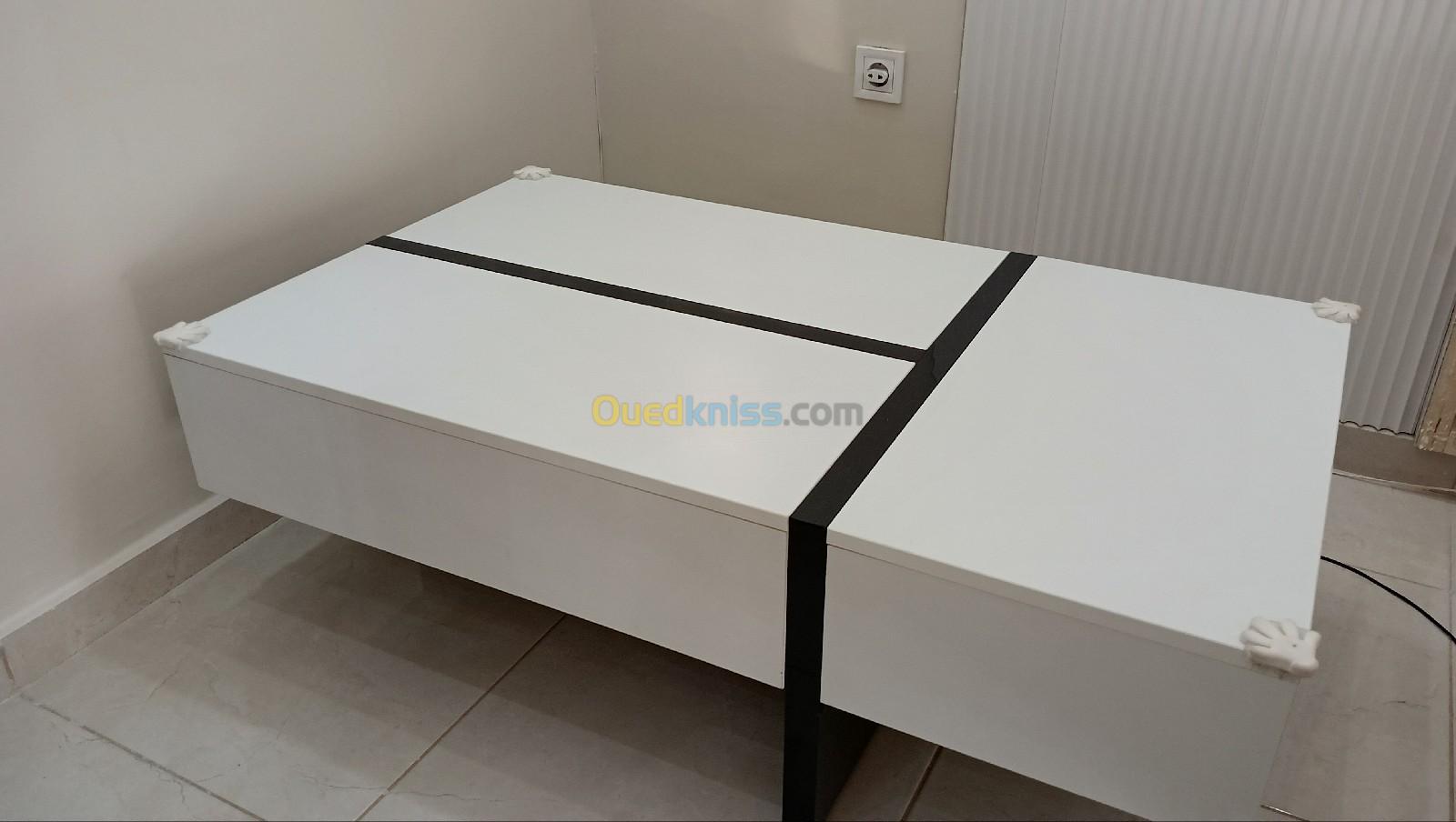 Table basse coulissante 