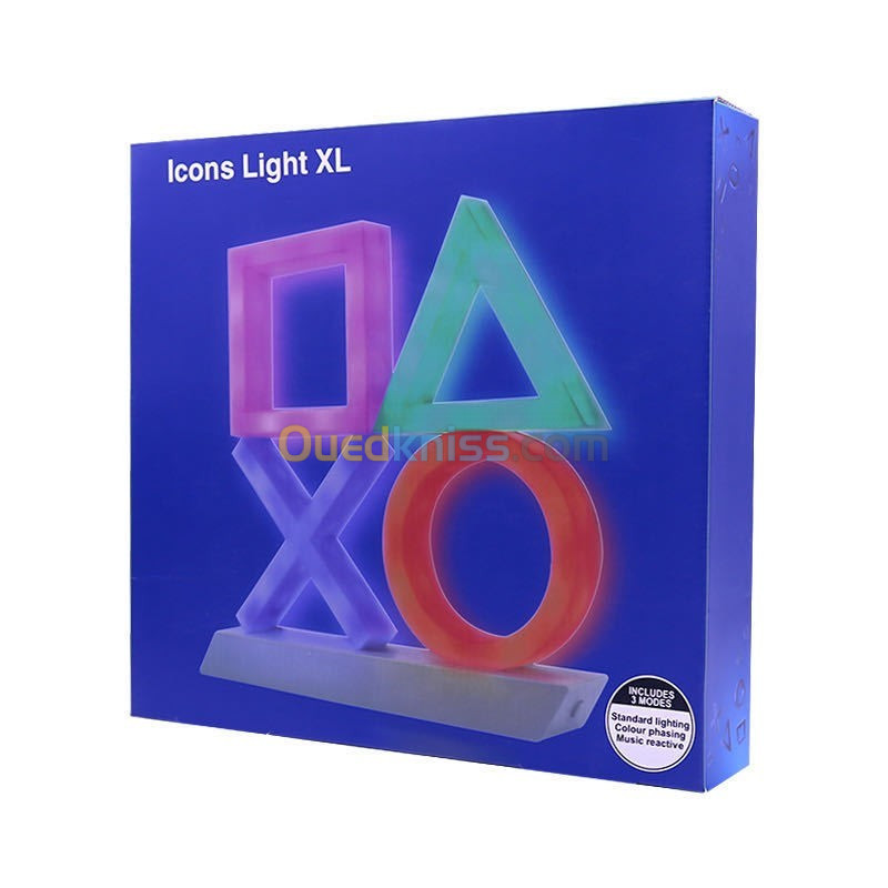 Paladone PlayStation Icons RGB Light Neon XL