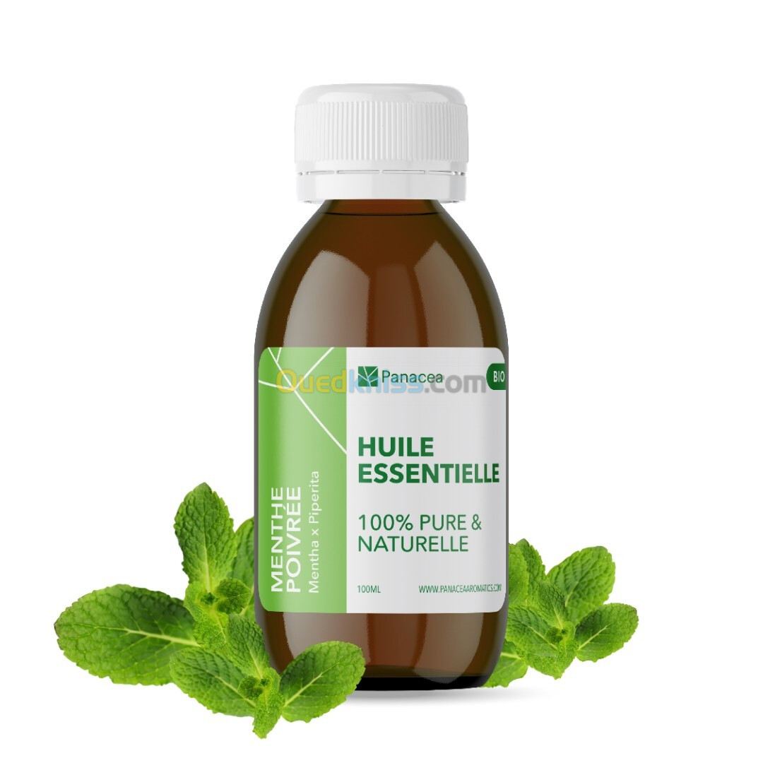 huile essentielle menthe poivré   زيت اساسي للنعناع الفلفلي  