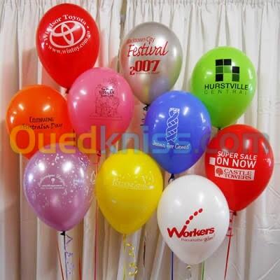 Impression sur les ballons 