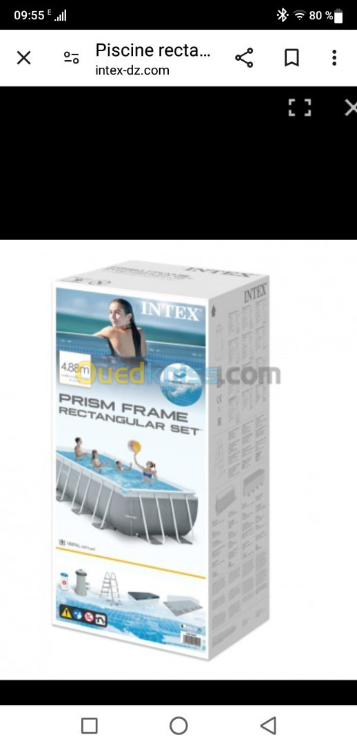 Piscine intex 