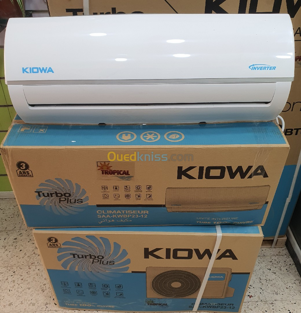 Climatiseur KIOWA inverter tropical 12000Btu