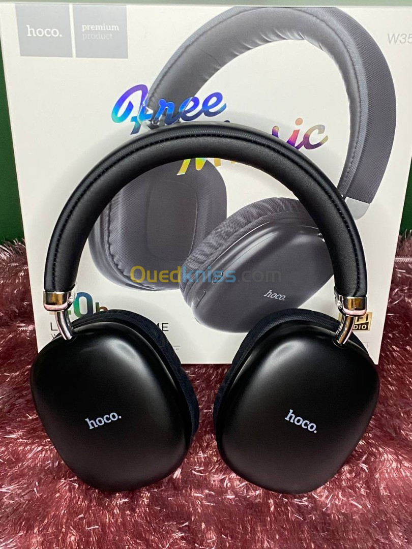 Casque HOCO W35 Originale ربعين ساعة بطارية 