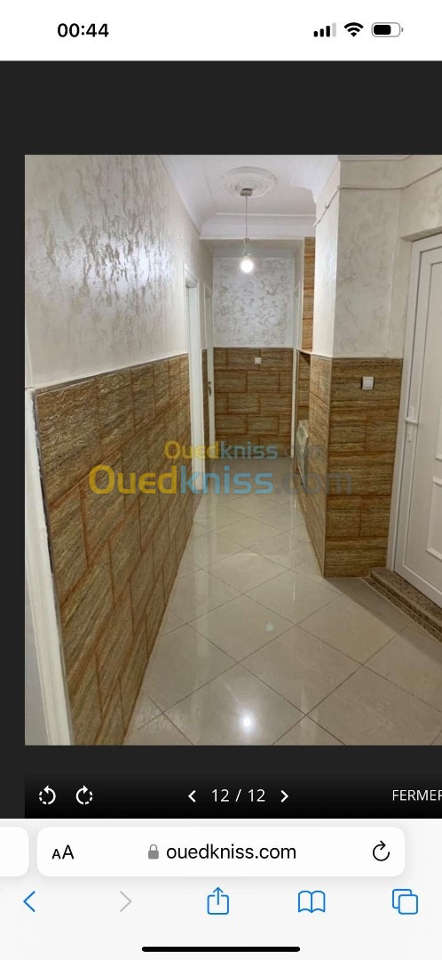 Vente Appartement F4 Chlef Chlef