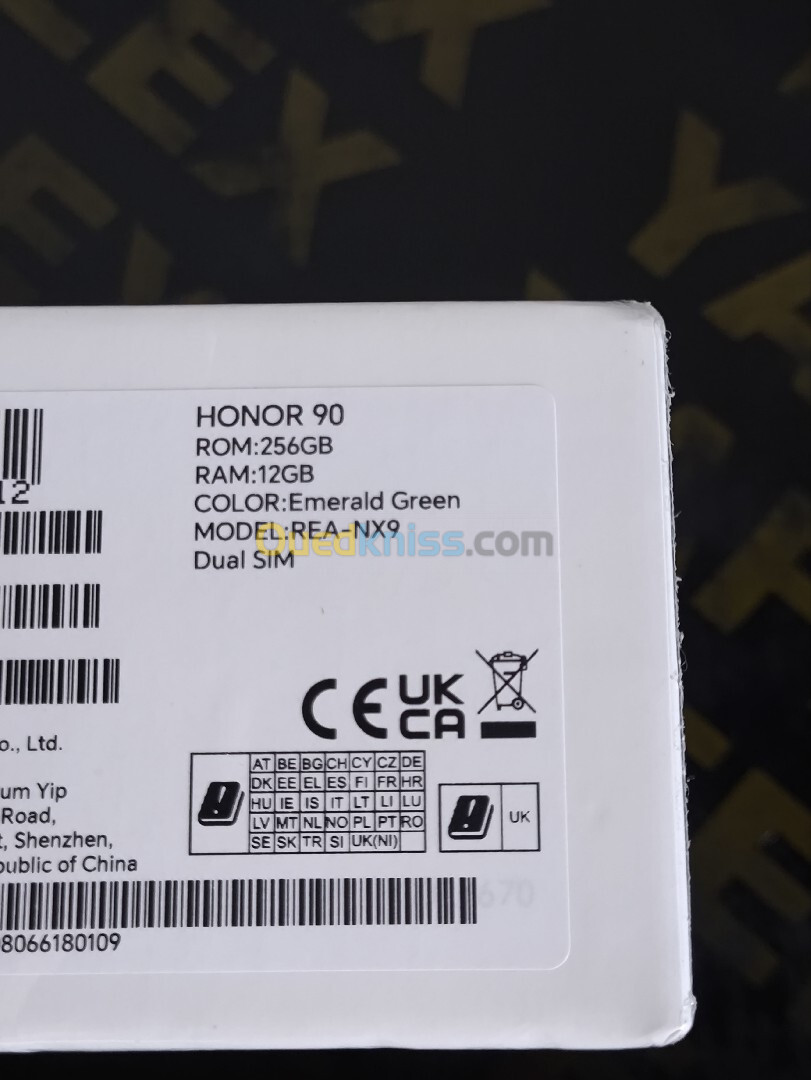 Honor 90 5G 12/256 Global couleur Vert