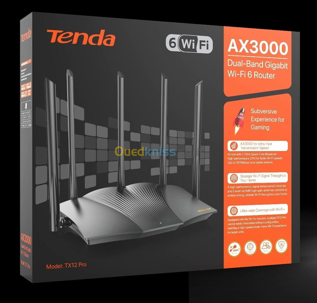 Tenda TX12 Pro AX3000 WIFI 6