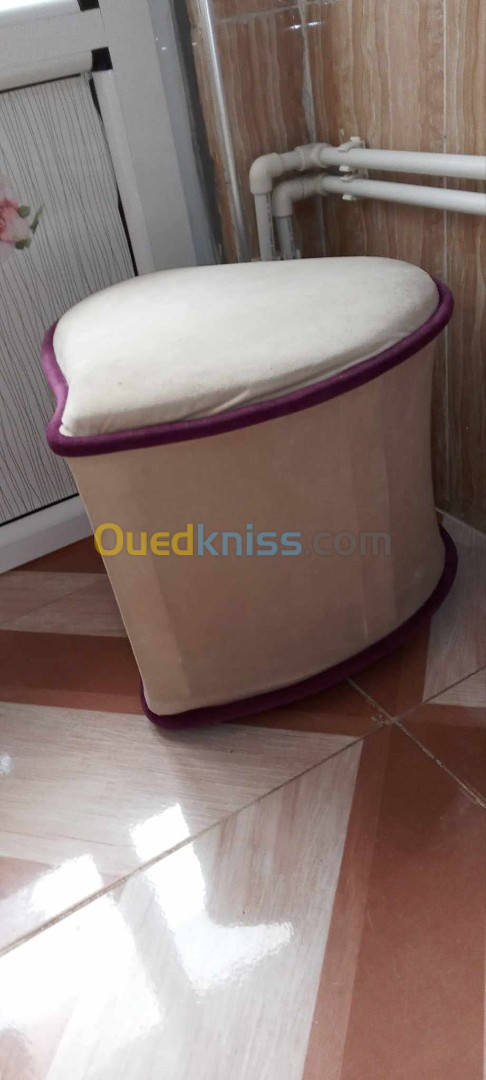 Tabouret pouf 