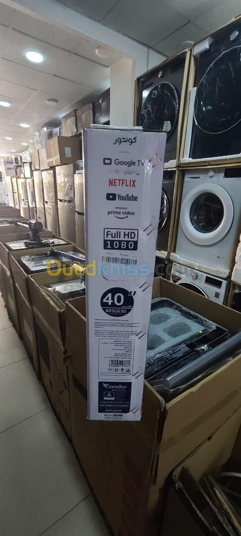 promo tv condor 40 pouce Google tv G6