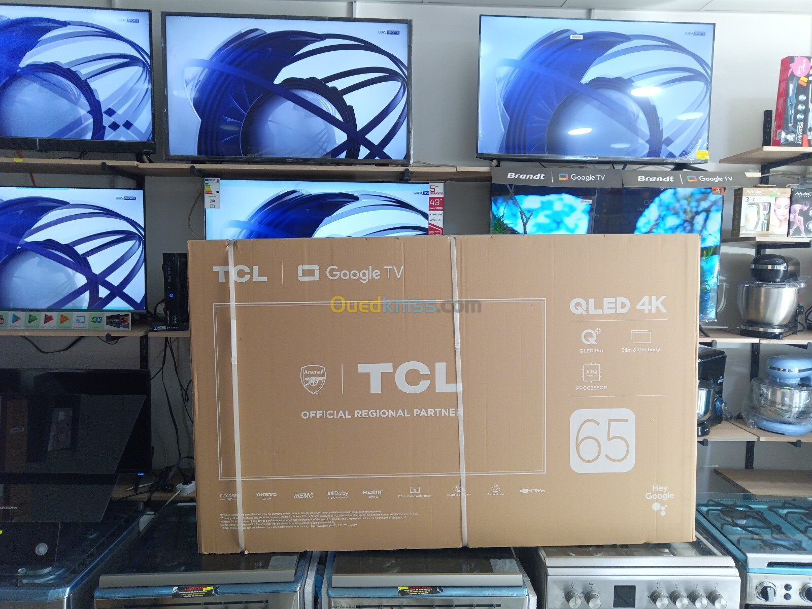 PROMOTION TV TCL 65 QLED C655 PRO+ 4K UHD 120HZ HDR10+ GOOGLE TV