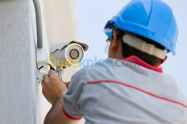 Installation système de télésurveillance et alarme 