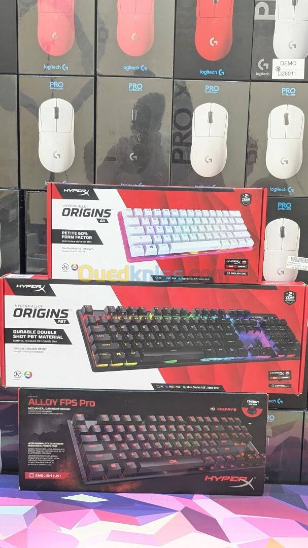 Claviers : Razer, Logitech, KiiBoom, Wooting, DrunkDeer,Epomaker, Steelseries, Zowie