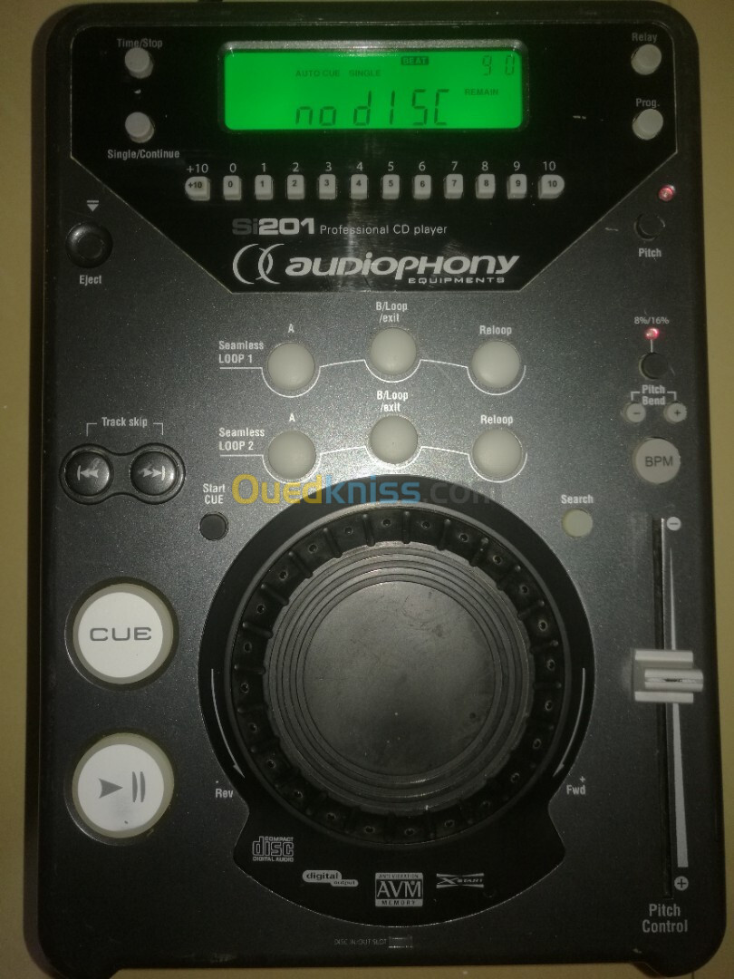 Audiophony professionnel CD player 