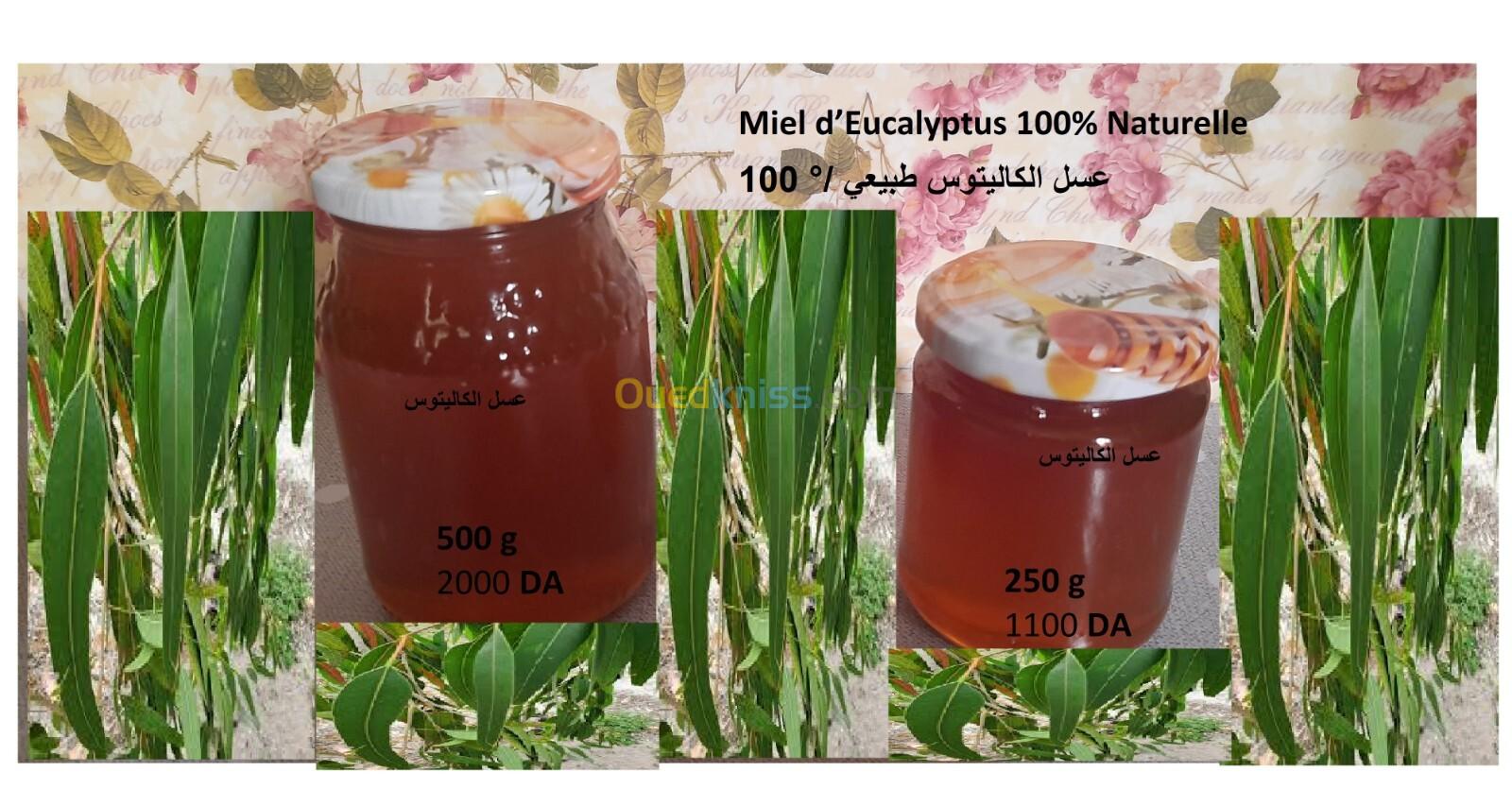 عسل الكاليتوس  Miel d'Eucalyptus 100% Naturelle