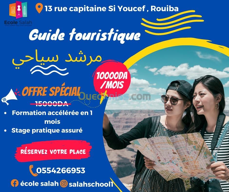 Formation de guide touristique