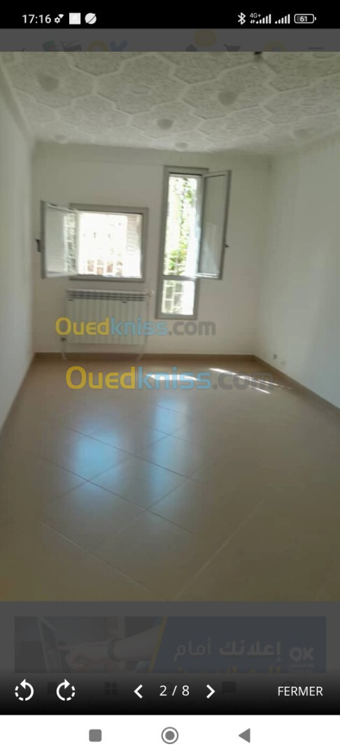 Location Appartement F4 Alger Kouba