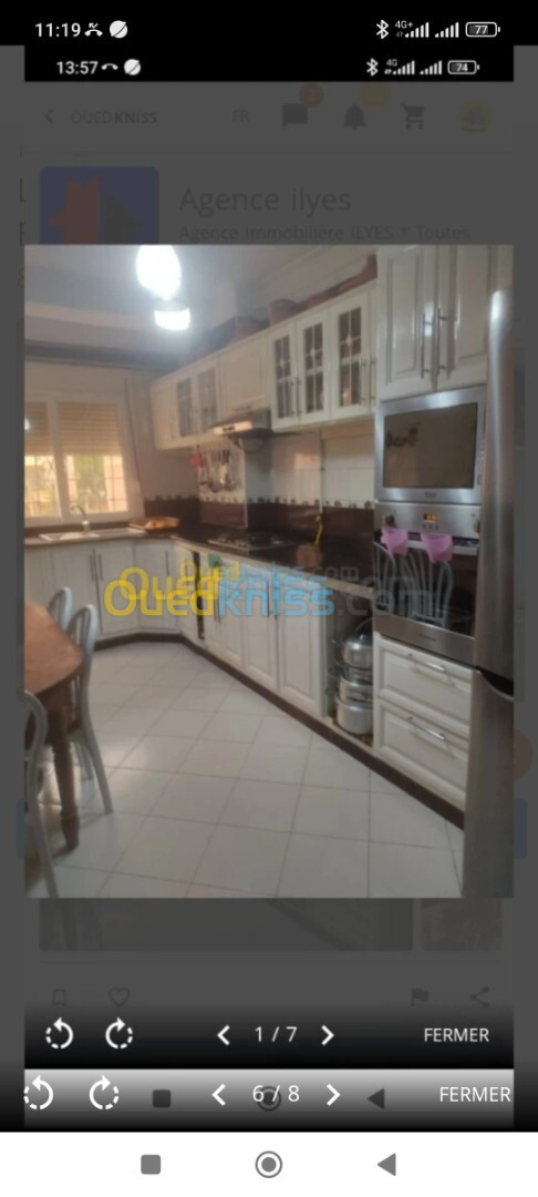 Location Appartement F4 Alger Bir mourad rais