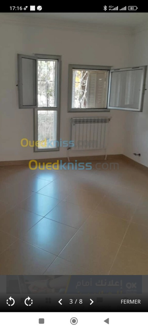 Location Appartement F4 Alger Kouba