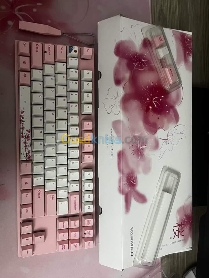 Clavier Varmilo VA87M Sakura Pink LED