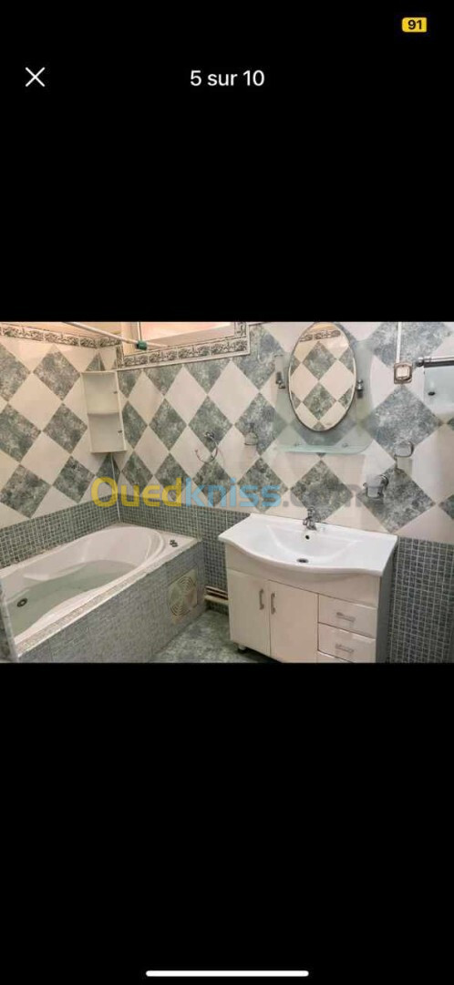 Location Appartement F4 Alger Kouba