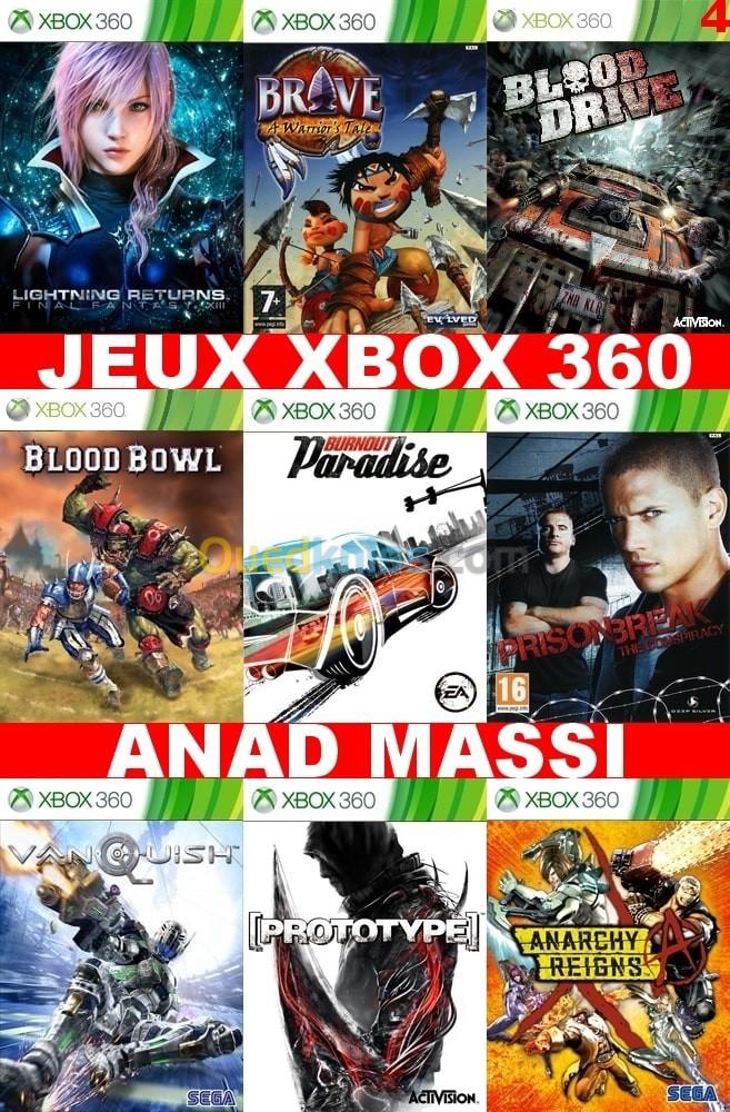 INSTALLATION JEUX XBOX 360 (PRIX CHOC FA DESCRIPTION) - Alger Algérie