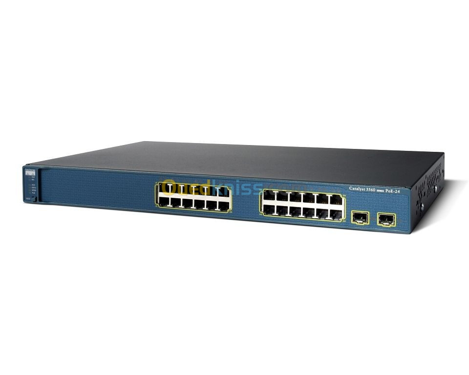 Cisco Catalyst switch 3560X 24 10/100 PoE + 2 SFP + IPB Image NIVEAU 3 POE