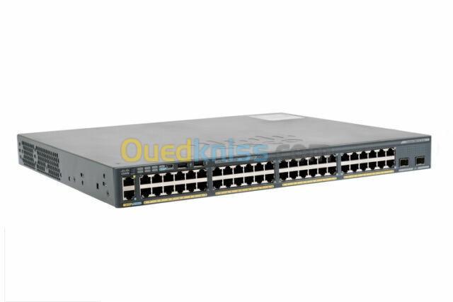 SWITCH WS-C2960X-48FPD-L Cisco Catalyst 48 GigE PoE 740W, 2 x 10G SFP+, LAN Base