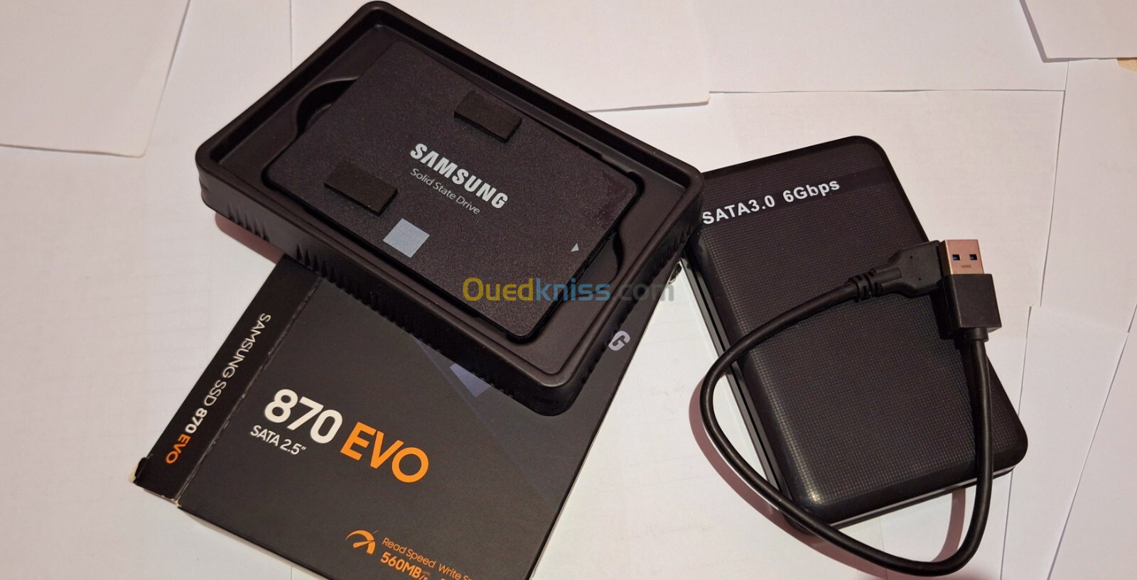 Ssd Samsung 500 g +kit extran 