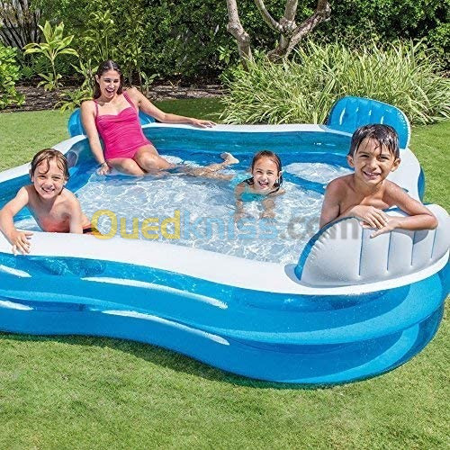  intex piscine gonflable salon familial 229x229x66cm 