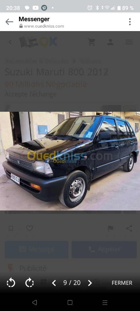 Suzuki Maruti 800 2012 