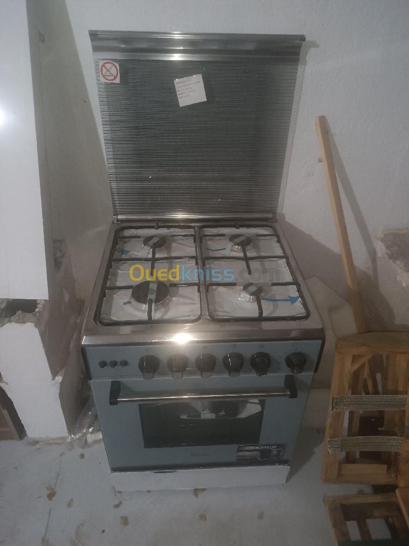 Cuisinière inox catalyseur 