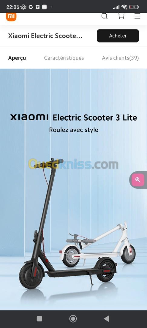 Trotinette Xiaomi scooter 3 lite