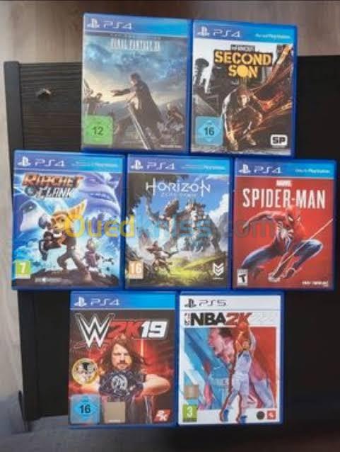 JEUX PS4 Red Dead redemption 2 , tomb raider, need for speed , sekiro , The Witcher 3 ...