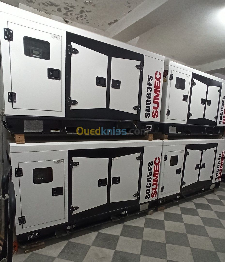 GROUPE ELECTROGENE SUMEC 18KVA+30KVA+63KVA+85KVA+115KVA