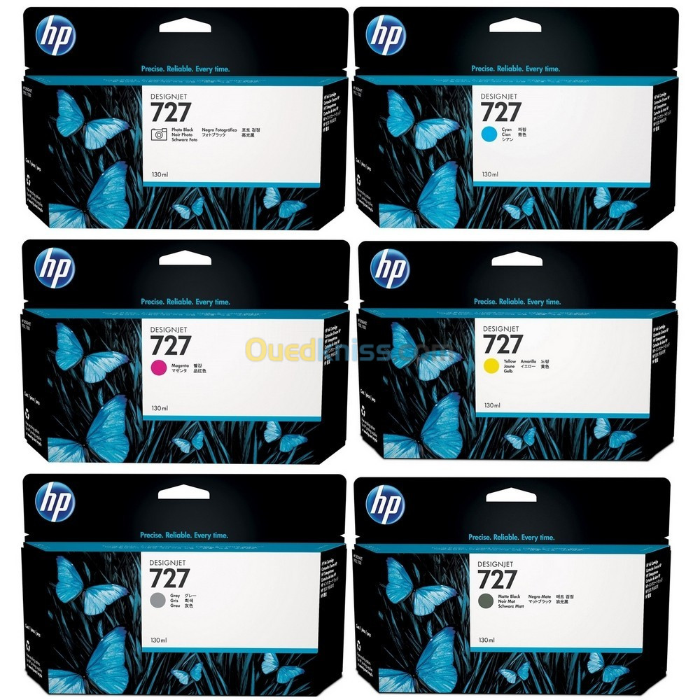 HP 953 (6ZC69AE) - Pack de 4 cartouches d'encre Noir/Cyan/Magenta