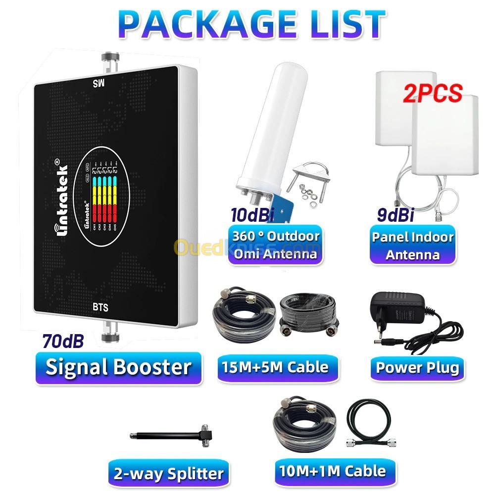 Amplificateur GSM Répéteur Lintratek 5 Bands KW20L-LGDWL Garantie 24Mois