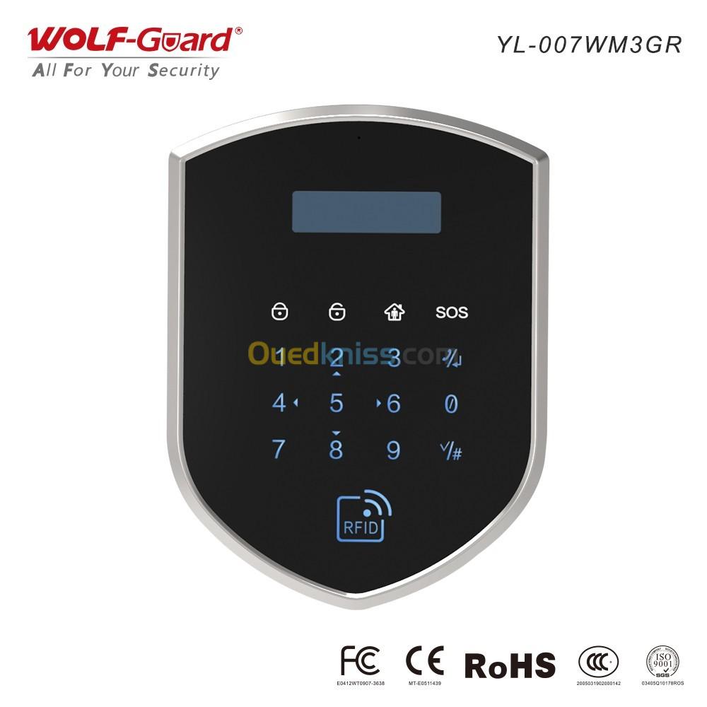 Kit Alarme Anti Intrusion Wolfguard WM3GR Sans fil GSM/3G + WIFI