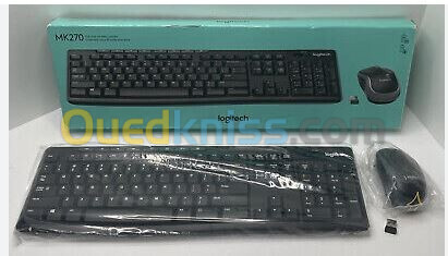 Logitech MK270 Combo Clavier et Souris mode Sans Fil 2,4 GHz