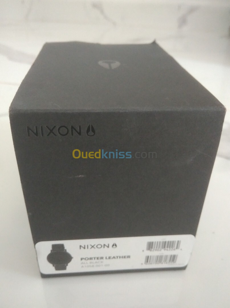 MONTRE Nixon Porter pour homme (bracelet en cuir), Noir, ORIGINALE 