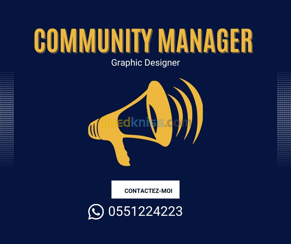 Infographiste community manager 