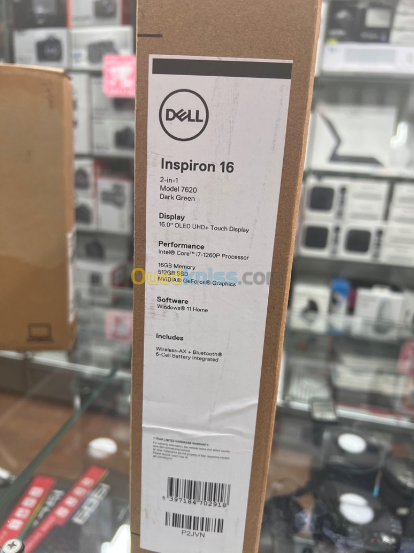 DELL INSPIRON 7620 I7 12EM 16 X360 16G 512G SSD 