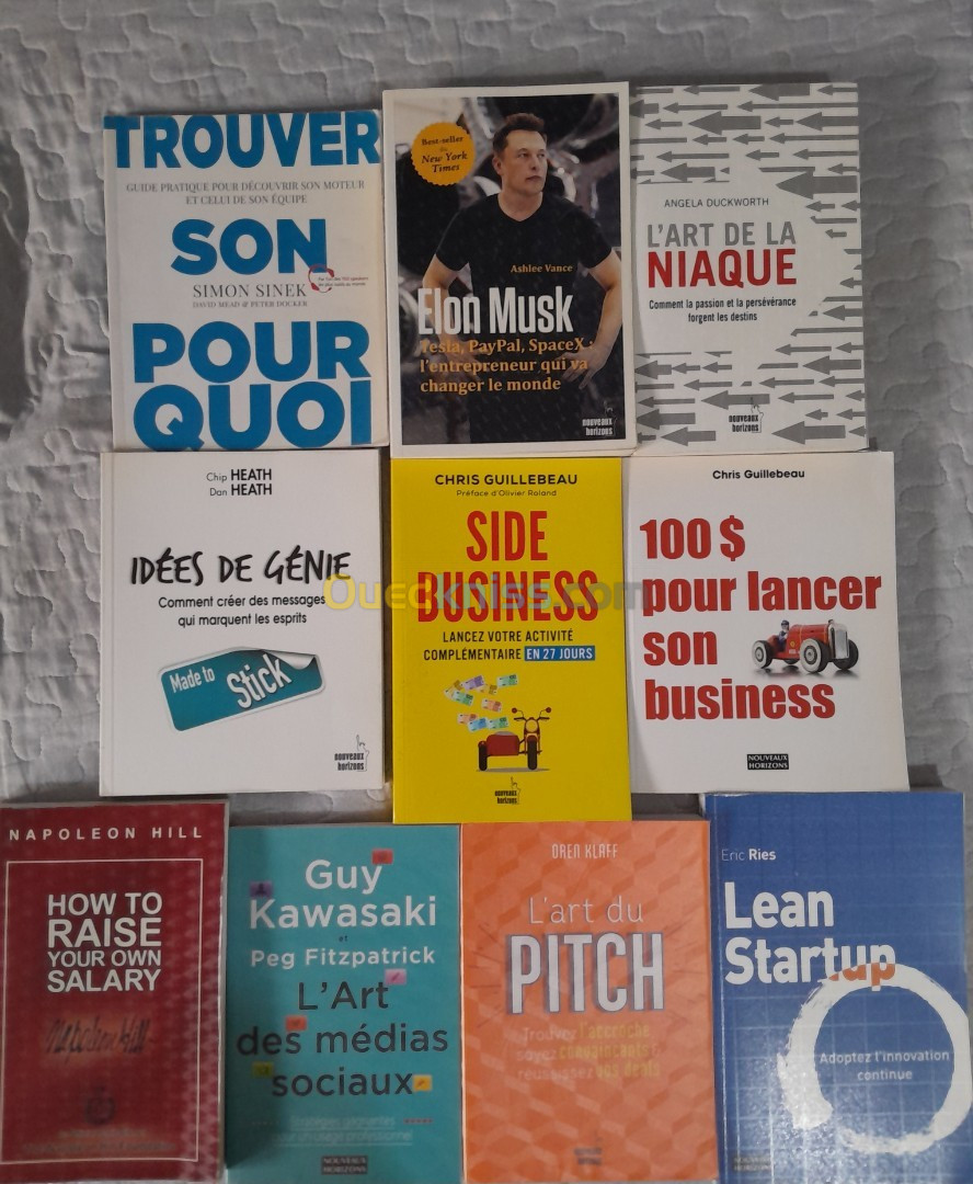 DIFFÉRENTS LIVRES BUSINESS ÉCONOMIE MARKETING MANAGEMENT 