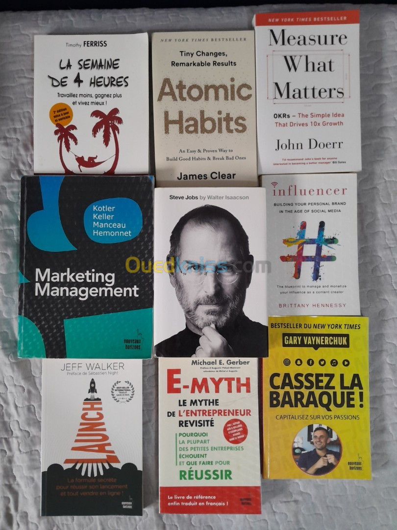 DIFFÉRENTS LIVRES BUSINESS ÉCONOMIE MARKETING MANAGEMENT 