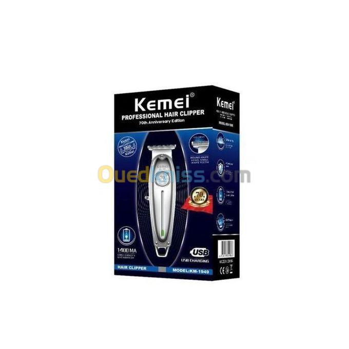 Kemei Tondeuse à cheveux sans fil pour homme