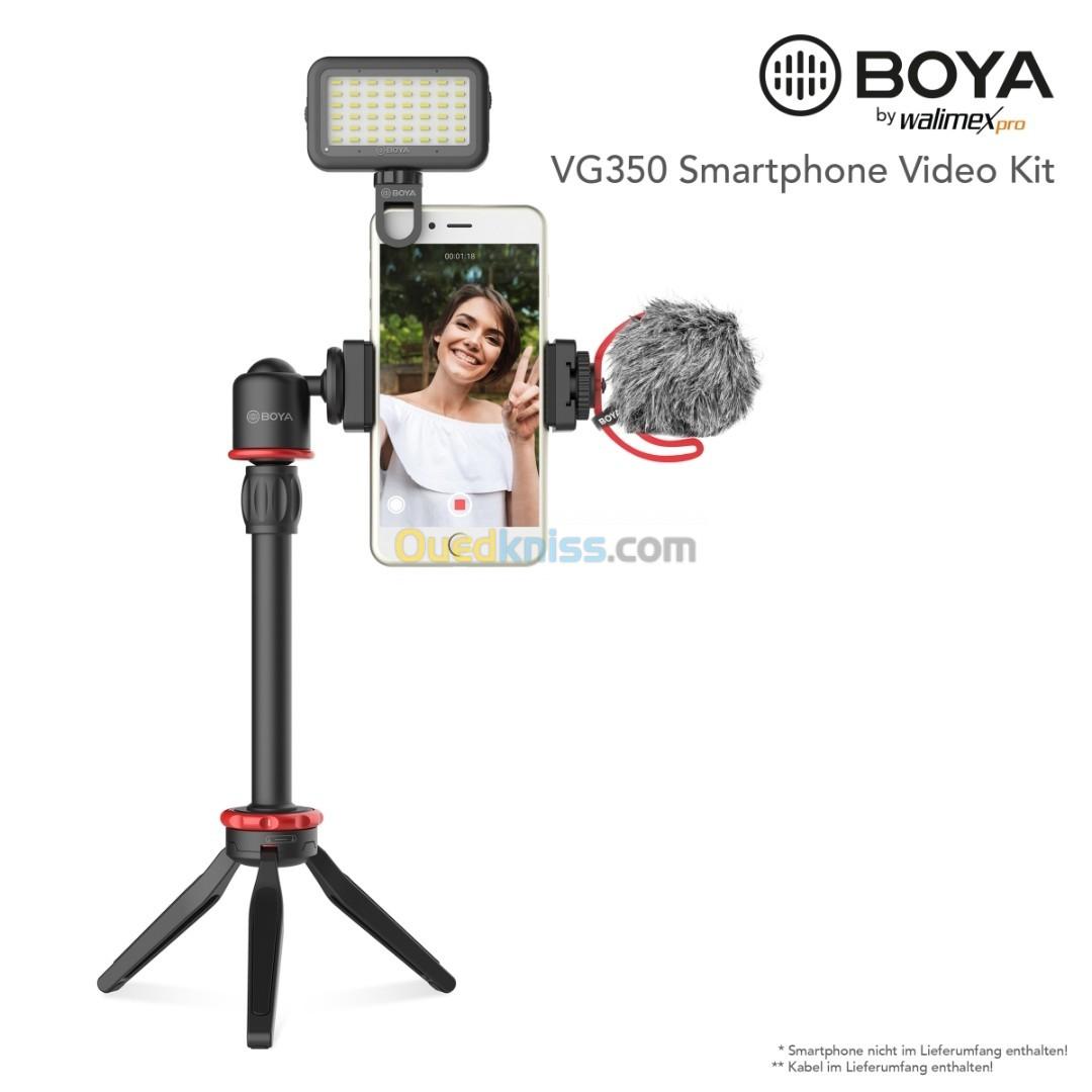 Kit Video Pour Smartphone BOYA Walimex Pro Vg350