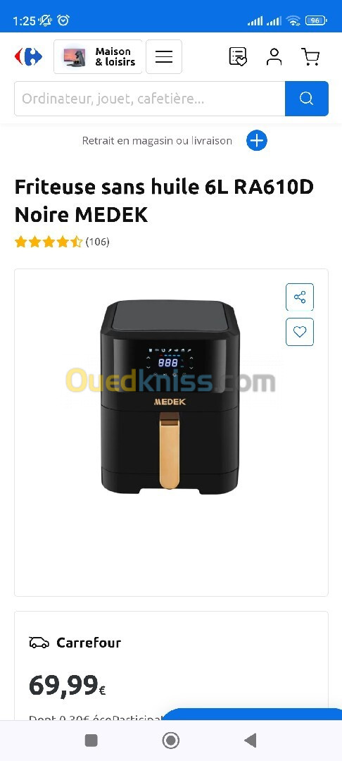 Air fryer medek